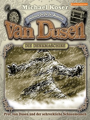 cover image of Professor van Dusen und der schreckliche Schneemensch